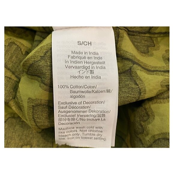 J Crew Floral Print Button Blouse - Picture 4 of 4